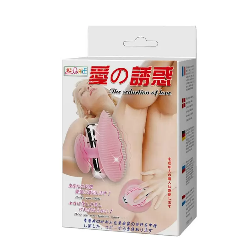 Стимулятор-щеточка для клитора Baile с вибрацией – розовый