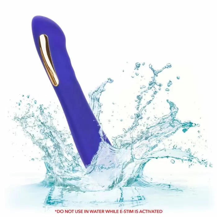 Изысканный вибратор с электростимуляцией Calexotics Impulse™ Intimate E-Stimulator Petite Wand - фиолетовый