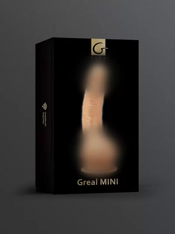 Реалистичный вибратор Gvibe Greal Mini, 18х3,2 см.