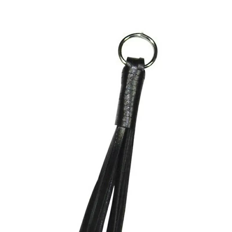 Мини плеть с фиксацией на палец Zado Leder-Fingerpeitsche - черный