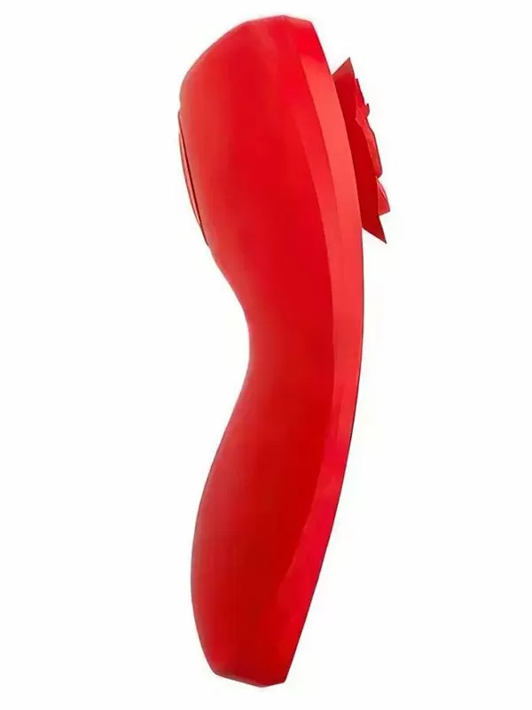 Носимый вибростимулятор-вкладка Magic Motion Funtown Caleo, управление с приложения, силикон, красный | Он и Она 18+