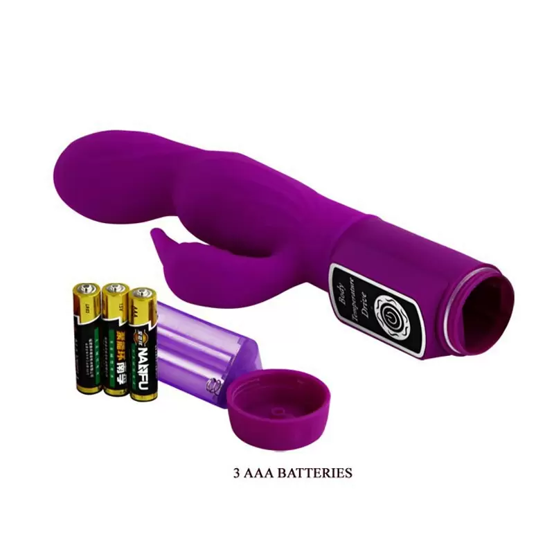 Индукционный Хай-Тек вибратор Body Touch со стимулятором клитора – розовый