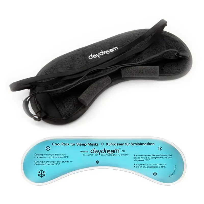 Маска на глаза Турецкие огурцы - коричневая