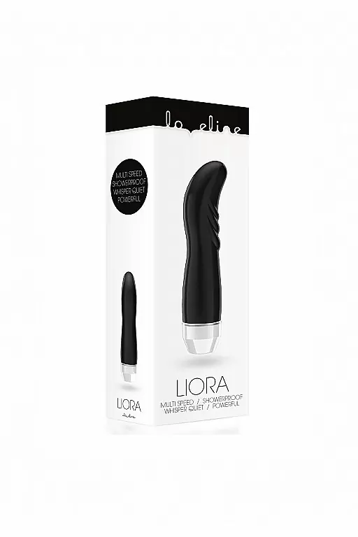 Вибромассажер для точки G Liora (черный)