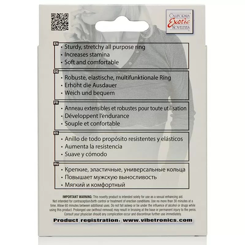 Эрекционное кольцо Shane’s World Rock Star Ring – красный