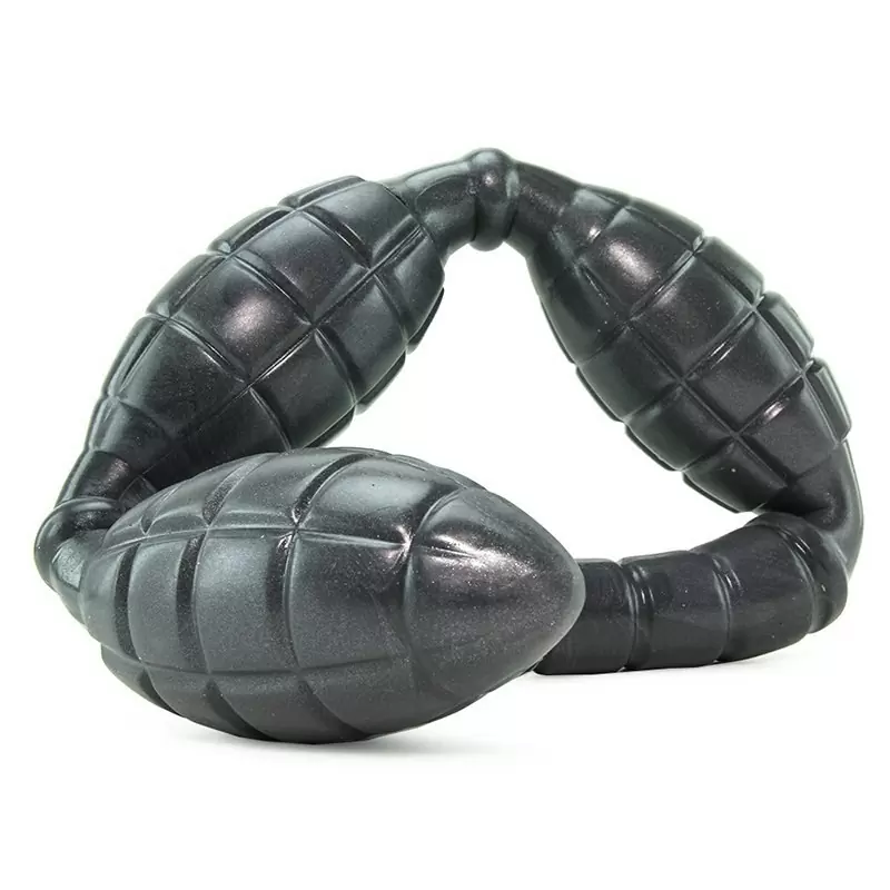 Анальная цепочка Bombshell Blast Balls – серый