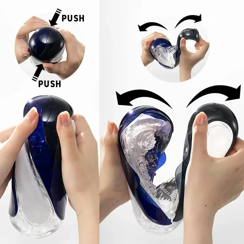 Мастурбатор «Tenga Flip 360 Midnight»