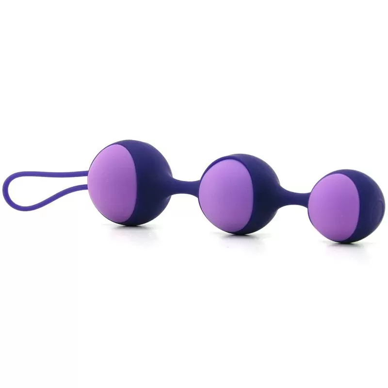 Набор из 3-х вагинальных шариков разного веса Stella III - Lavender
