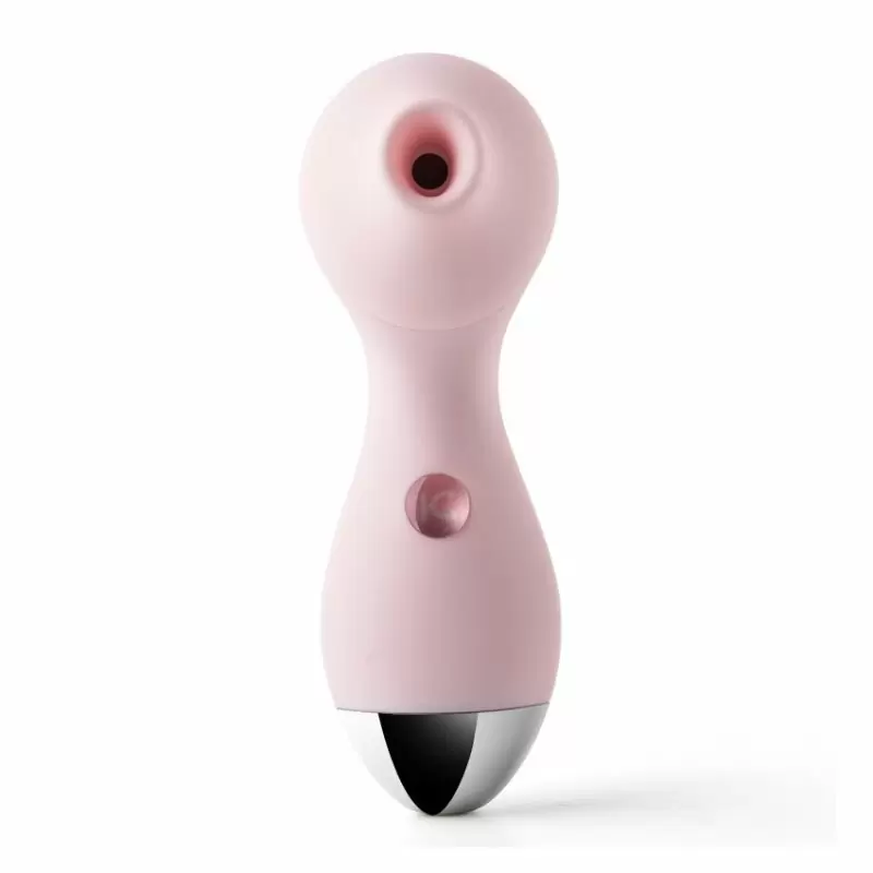 Розовый стимулятор клитора Polly: 13.3 см, 3 режима работы, силикон