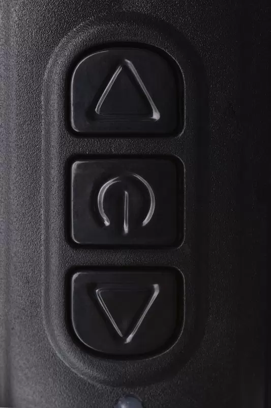 Черный массажер простаты Erotist 10,7 см. Силикон