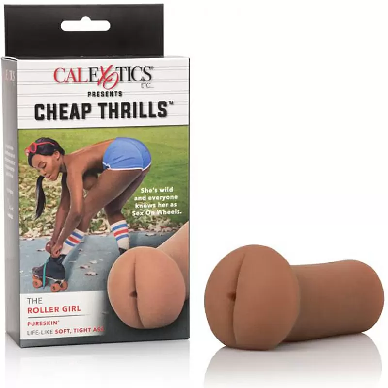 Мастурбатор анус Cheap Thrills The Roller Girl – коричневый