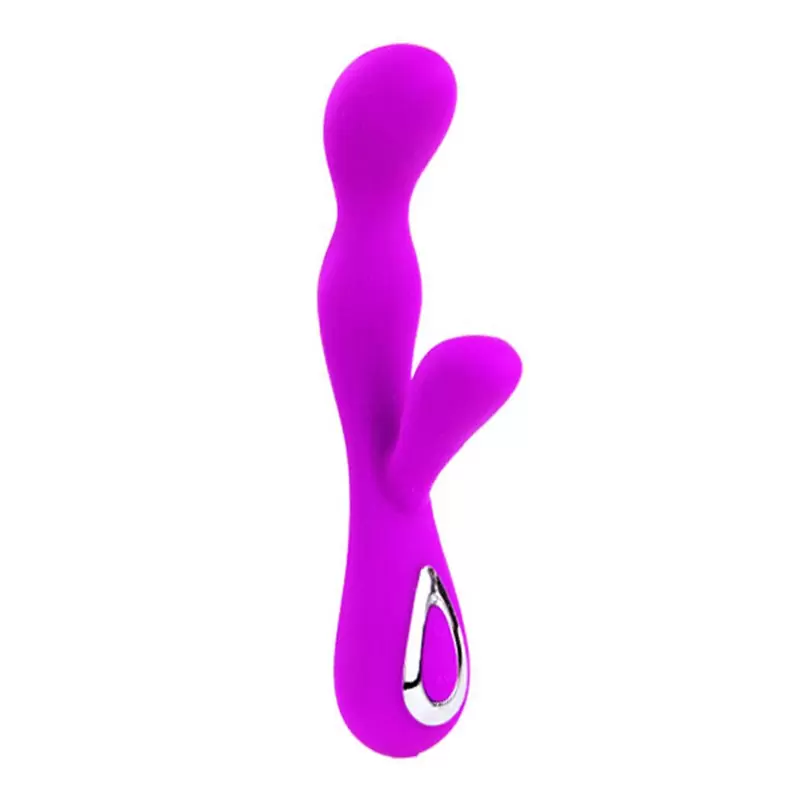 Перезаряжаемый вибратор Impulse с двумя моторчиками – пурпурный