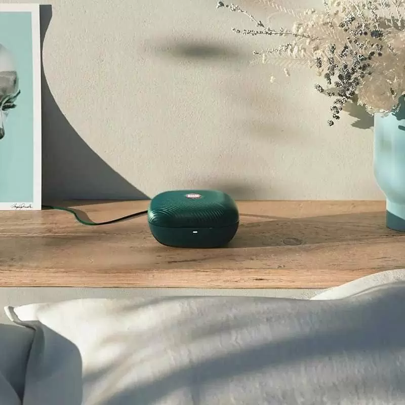 Вакуумно-волновой стимулятор клитора SUCTION TOY MEA, зеленый вельвет