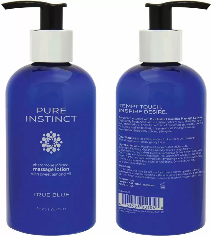 Массажный лосьон для тела с феромонами PURE INSTINCT 236 мл