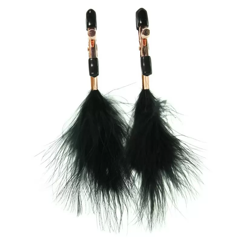 Зажимы для сосков с пухом Entice Feather Nipplettes