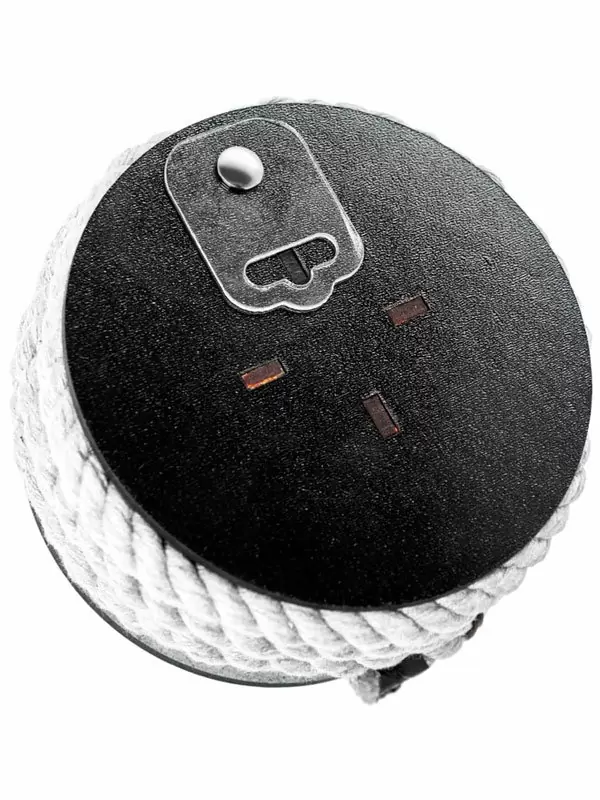 Веревка для фиксации Pecado BDSM, на катушке, хлопок, 5 м, белая