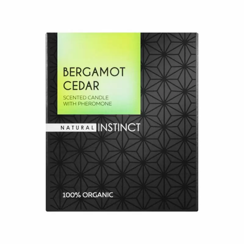 Свеча ароматическая Бергамот&Кедр