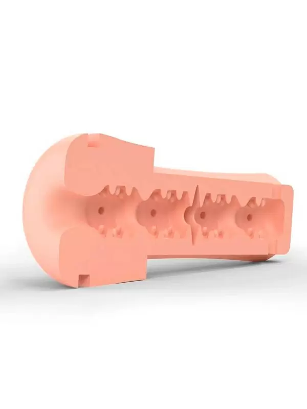 Рукав для мастурбатора Mystim Opus E Donut, внутренний, 17,5 см, ТПЕ, телесный