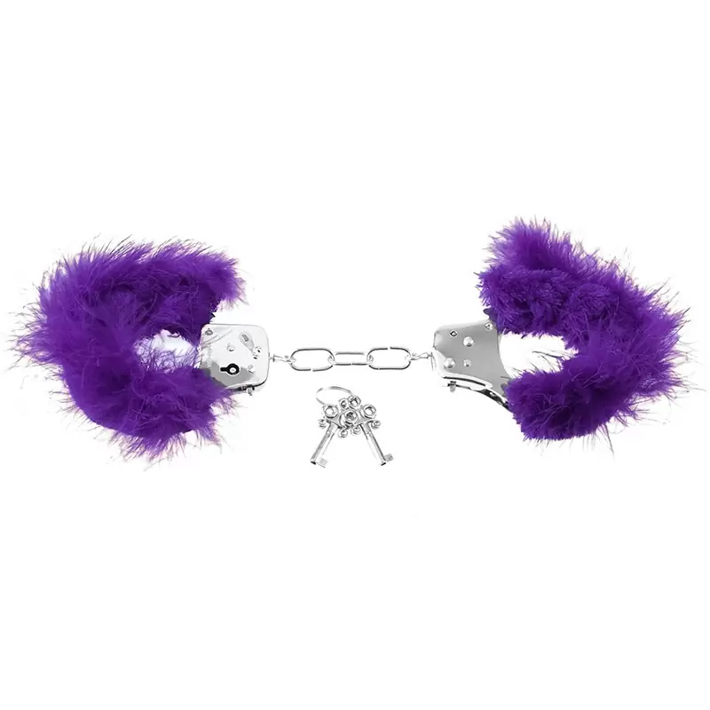 Наручники Feather Love Cuffs – фиолетовые