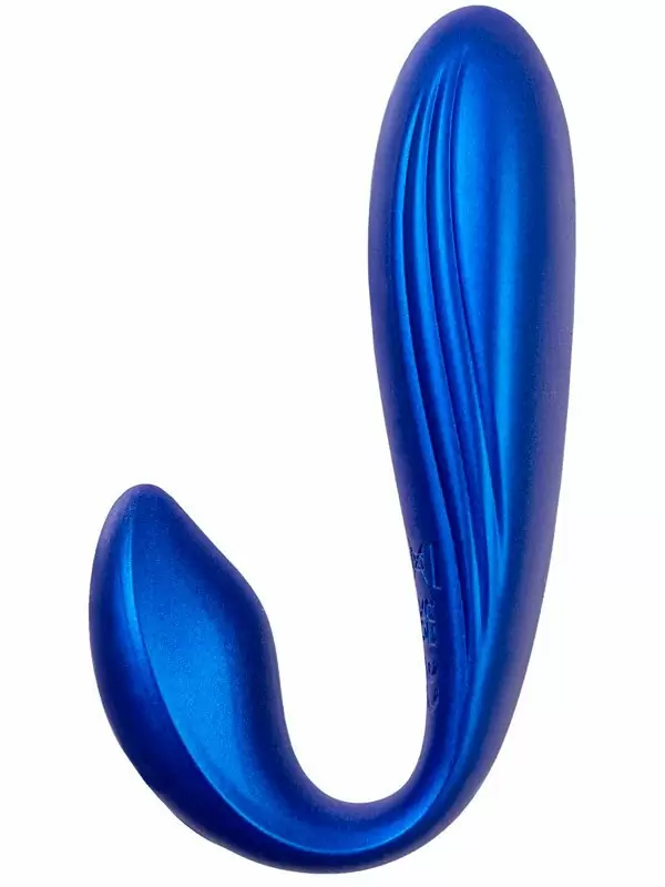 Вибратор-кролик L`Eroina APP LANGOU, управление через приложения, 16,5 см, силикон, синий