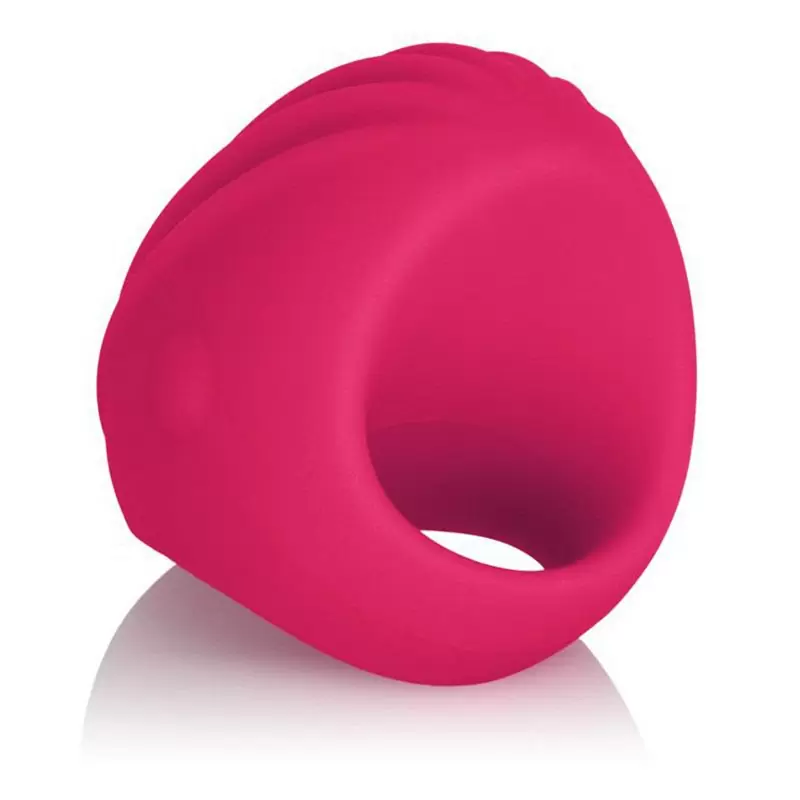 Вибростимулятор клитора на палец Silhouette S2 перезаряжаемый – красный