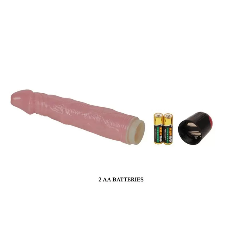 Цветной реалистичный мультискоростной вибратор Baile Vibrator – розовый