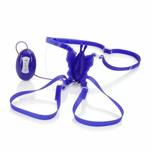 Перезарежаемый клиторавльный стимулятор бабочка Venus Butterfly с дистанционным пультом управления