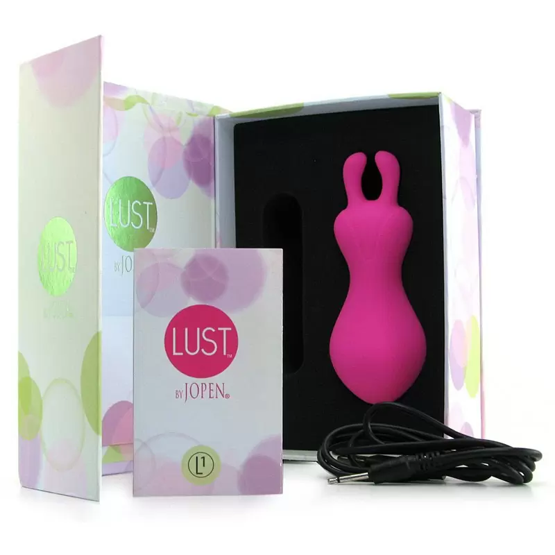 Перезаряжаемый мини-вибромассажер Lust by Jopen L1 – розовый