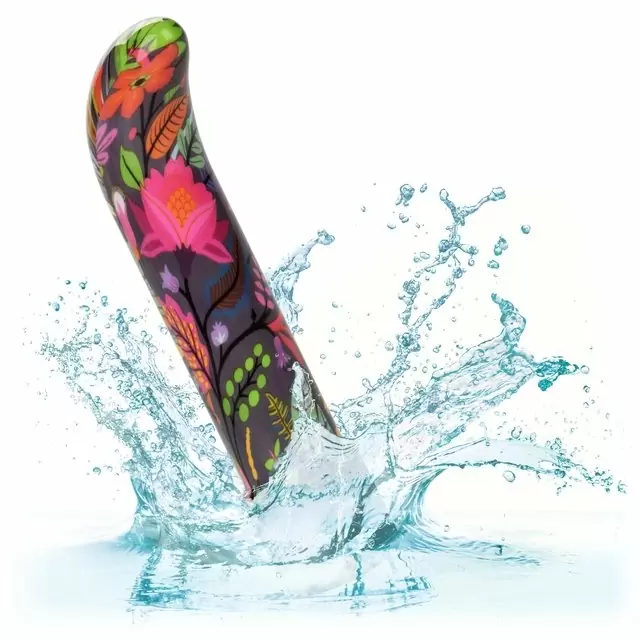 Компактный вибратор Naughty Bits Lil' Fucker, 10,75 см, силикон, разноцветный 