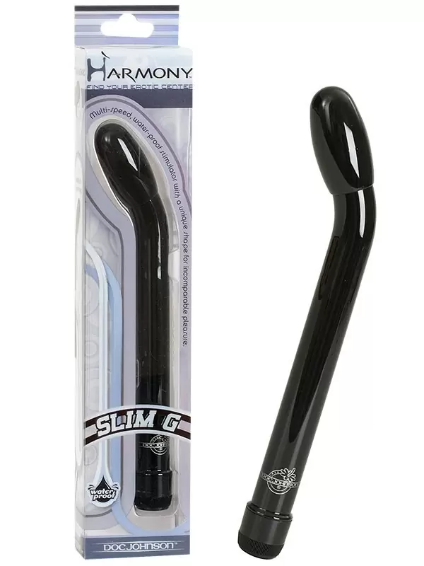 G-стимулятор Harmony Slim с вибрацией – черный