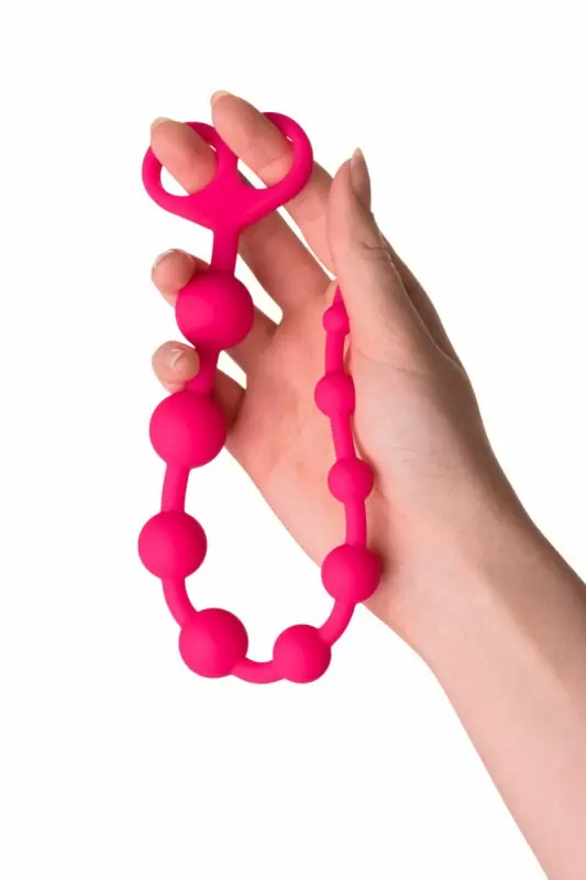 Анальные бусы TOYFA POPO Pleasure – розовый