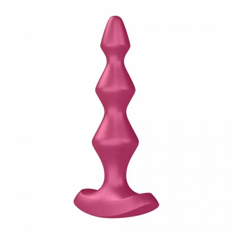 Розовый анальный вибростимулятор Satisfyer Lolli Plug 1, 14 см