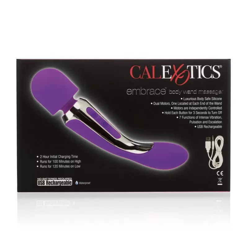 Универсальный вибромассажер Embrace Body Wand – фиолетовый