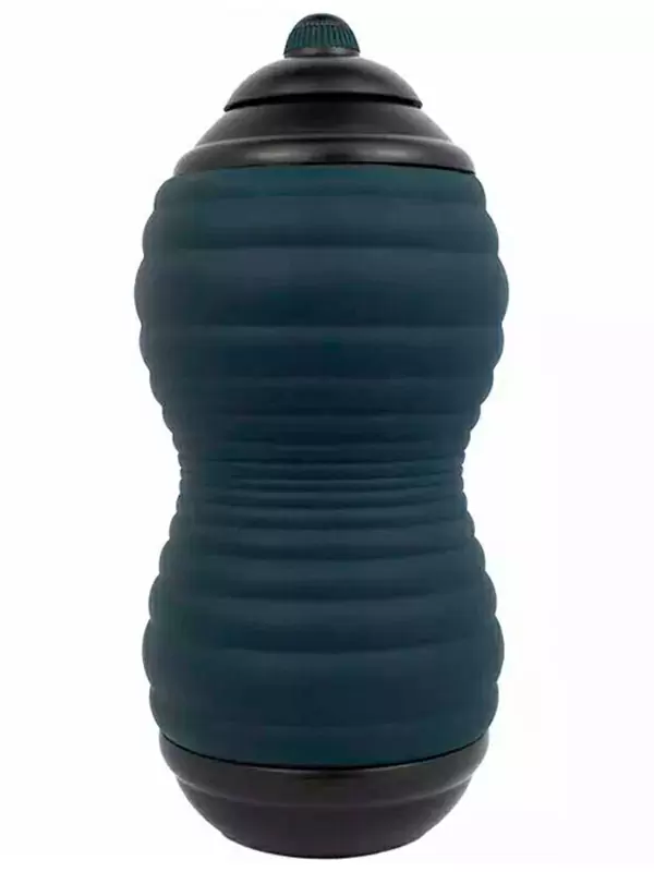 Рельефный мастурбатор Siltexd Ultra Adrien Lastic, 16 см, силикон, вагина, синий