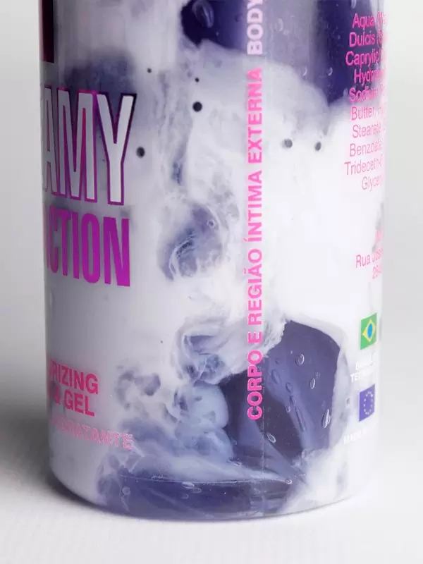 Увлажняющий крем-гель для тела Intt Cosmetics CREAMY ATTRACTION BLACKBERRY, ежевика, 100 мл