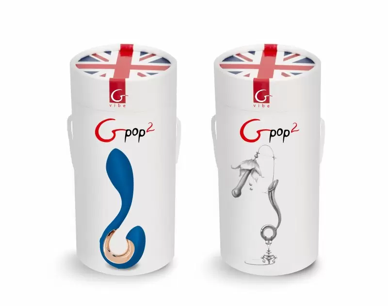 NEW! Gvibe Gpop2 - универсальный вибратор, 12.5х2.8 см.
