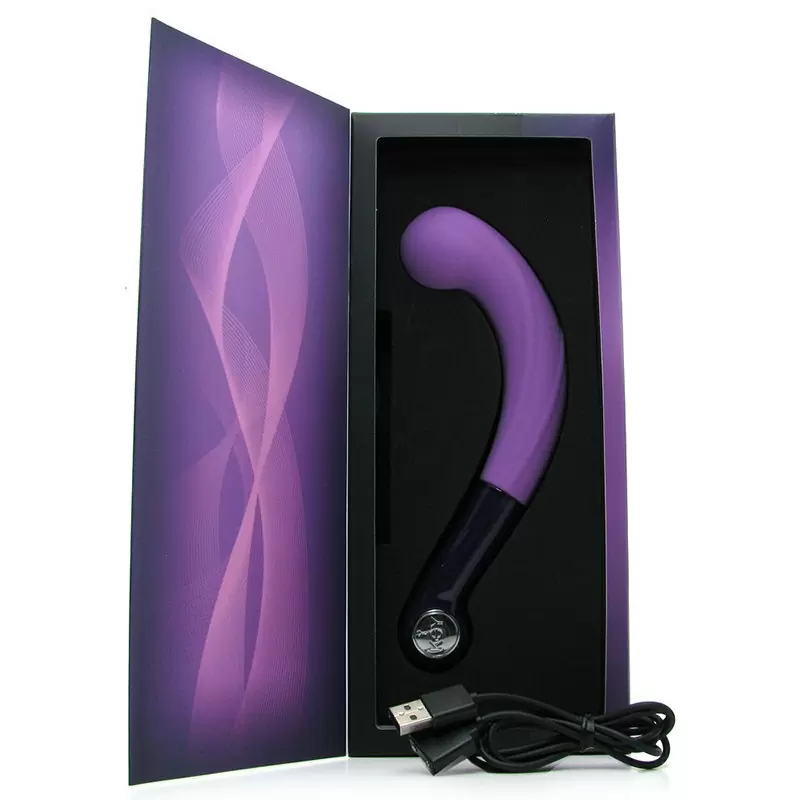 Перезаряжаемый вибромассажер G-точки Comet II – фиолетовый