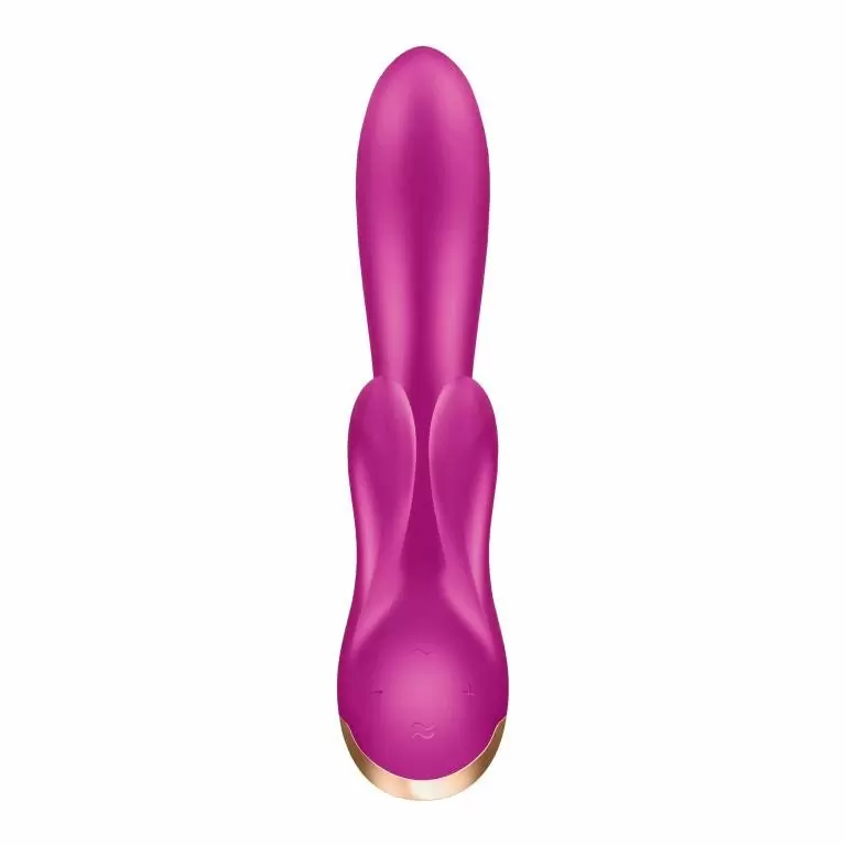 Вибратор-кролик Satisfyer Double Flex