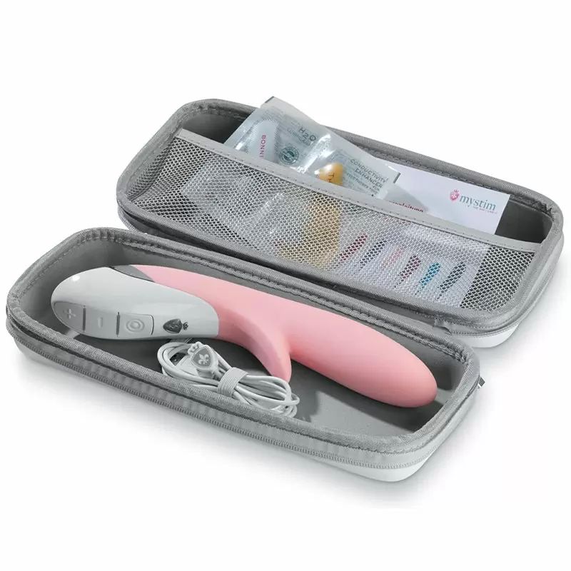 Вибромассажер Danny Divido со стимуляцией клитора – розовый