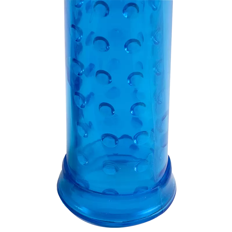 Мужская эрекционная помпа So Pumped с текстурированной вставкой – синий