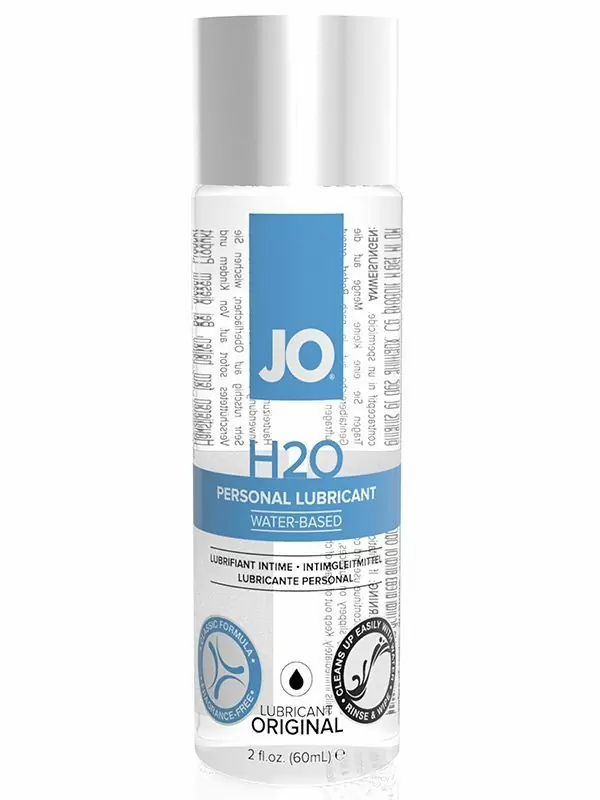 Мужской набор: Мастурбатор Real Women Dual Layer и нейтральный лубрикант JO Personal H2O - 60 мл