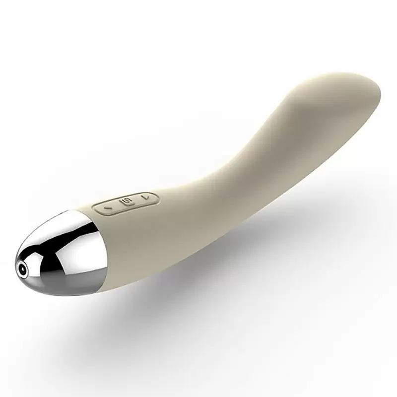 Вибромассажер Amy для точки G с интеллектуальным режимом – бежевый	