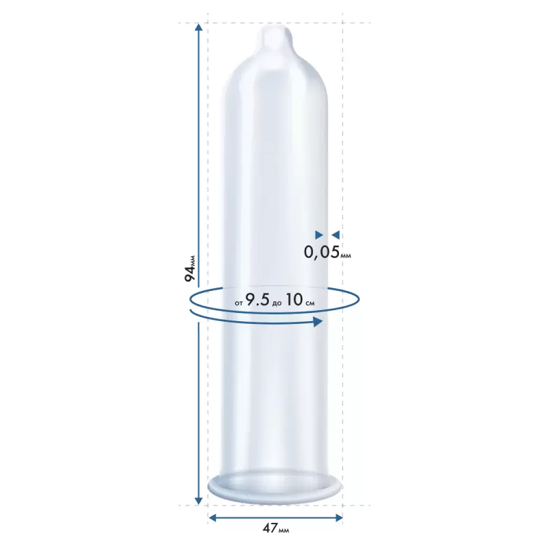 Презервативы My.Size 57 - 3 шт.