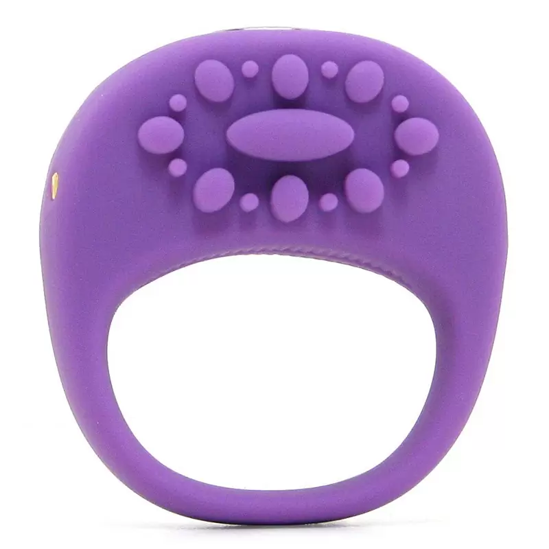 Перезаряжаемое вибро-кольцо Ela – фиолетовое