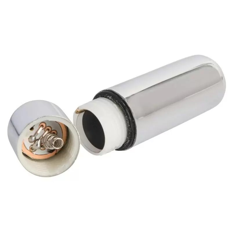 Раскрывающаяся анальная пробка Black Velvets с вибрацией – черный