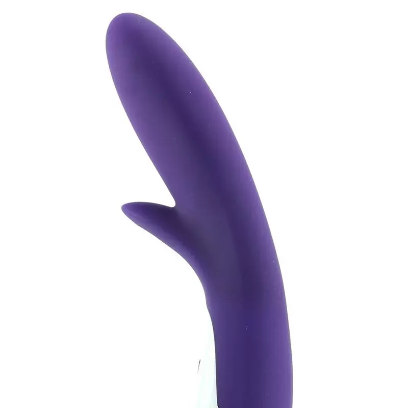 Вибромассажер Danny Divido со стимуляцией клитора – фиолетовый