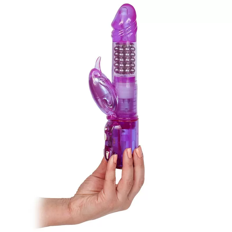 Хай-Тек вибратор Eclipse с ротацией – фиолетовый