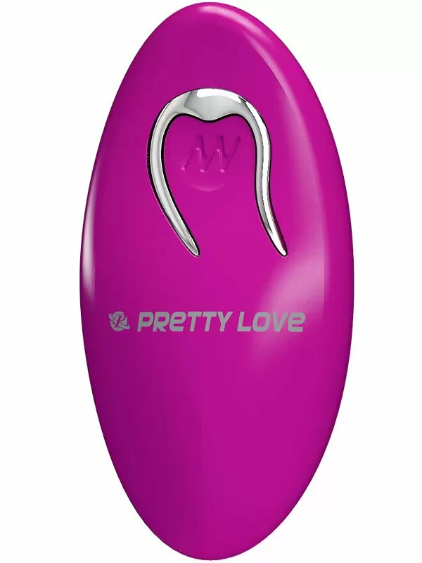 Носимый вибростимулятор-вкладка Baile Romario, с пультом Д/У, 10 режимов, силикон