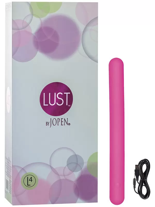 Гибкий вибромассажер Lust by Jopen L4 – розовый