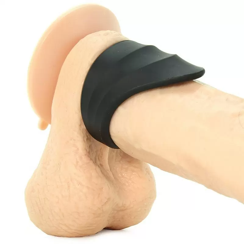 Эрекционное кольцо Renegade Tear Drop Cockring – черный